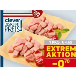 Billa Gulaschfleisch vom Schwein BILLA Angebot