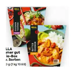 Billa Asia-Box div. Sorten BILLA Angebot