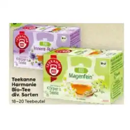 Billa Harmonie Bio-Tee div. Sorten BILLA Angebot