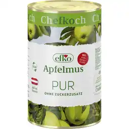 Metro Apfelmus od. Apfelmus PUR, Preisangabe ohne MwSt. (Preis inkl. MwSt. 8,79 €), METRO Angebot