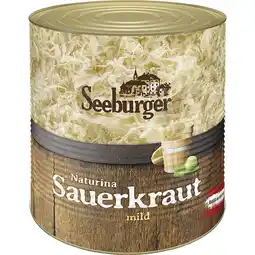Metro Efko/Seeburger Sauerkraut, Preisangabe ohne MwSt. (Preis inkl. MwSt. 16,49 €), METRO Angebot