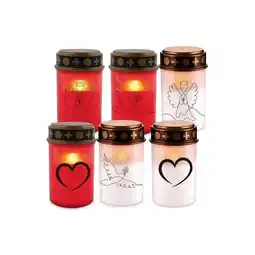 Hofer Grablicht versch. Farben und Muster HOFER Angebot