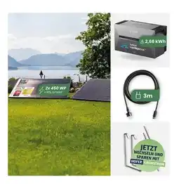 Hofer Balkonkraftwerk Boden mit Anker Solix 3 Speicher HOFER Angebot