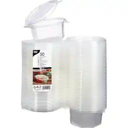 Metro Verpackungsbecher mit Deckel 500 ml, Preisangabe ohne MwSt. (Preis inkl. MwSt. 14,66 €), METRO Angebot