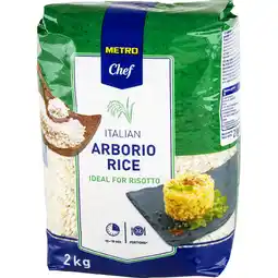Metro Risottoreis Arborio, Preisangabe ohne MwSt. (Preis inkl. MwSt. 3,95 €), METRO Angebot