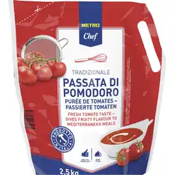 Metro Passata di Pomodoro, Preisangabe ohne MwSt. (Preis inkl. MwSt. 5,82 €), METRO Angebot