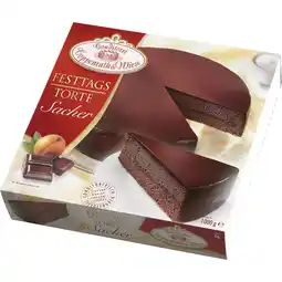 Metro Sachertorte, Preisangabe ohne MwSt. (Preis inkl. MwSt. 14,07 €), METRO Angebot