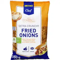 Metro Röstzwiebel, Preisangabe ohne MwSt. (Preis inkl. MwSt. 4,17 €), METRO Angebot