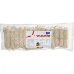 Metro Original Nürnberger Rostbratwurst, Preisangabe ohne MwSt. (Preis inkl. MwSt. 7,58 €), METRO Angebot