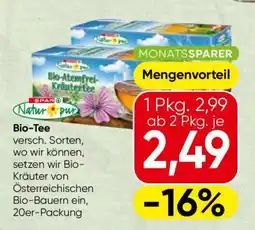 Spar Bio-Tee Angebot