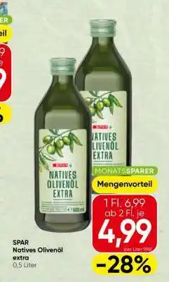 Spar SPAR Natives Olivenöl extra Angebot