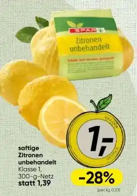 Saftige Zitronen unbehandelt