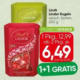 Spar Lindt Lindor Kugeln Angebot