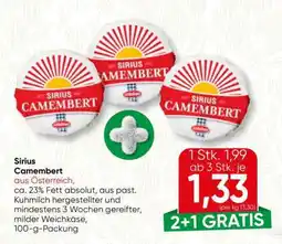 Spar Sirius Camembert Angebot