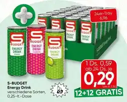 Spar S-BUDGET Energy Drink Angebot
