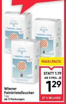 Maximarkt Wiener Feinkristallzucker Angebot