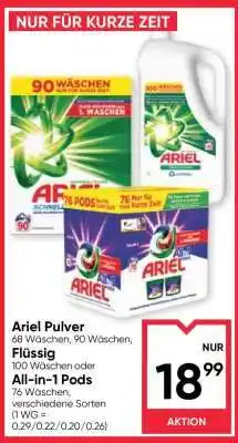 Maximarkt Ariel Pulver Angebot