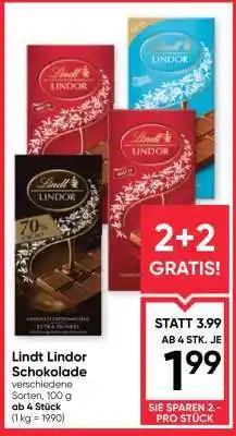 Maximarkt Lindt Lindor Schokolade Angebot