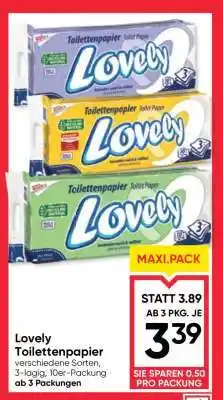 Maximarkt Lovely Toilettenpapier Angebot