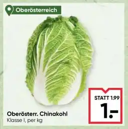 Maximarkt Oberösterr. Chinakohl Angebot