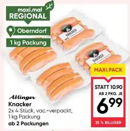 Maximarkt Ablinger Knacker Angebot