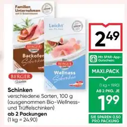 Maximarkt Schinken Angebot
