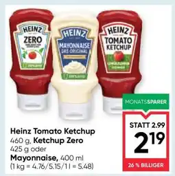 Maximarkt Heinz Tomato Ketchup Angebot