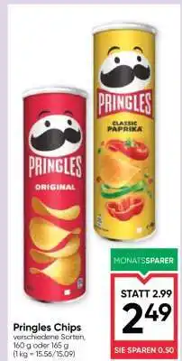 Maximarkt Pringles Chips Angebot