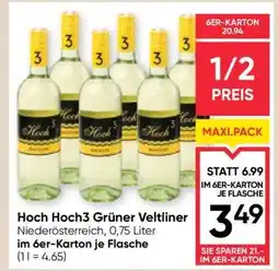 Maximarkt Hoch Hoch3 Grüner Veltliner Angebot