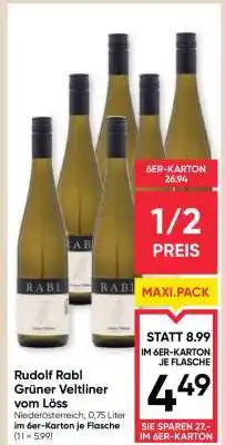 Maximarkt Rudolf Rabl Grüner Veltliner vom Löss Angebot