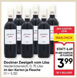 Maximarkt Dockner Zweigelt vom Löss Angebot