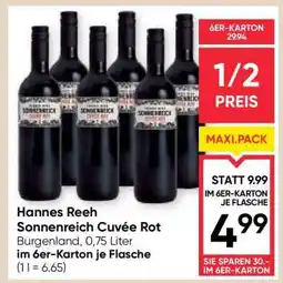 Maximarkt Hannes Reeh Sonnenreich Cuvée Rot Angebot