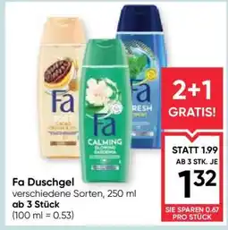 Maximarkt FA DUSCHGEL Angebot