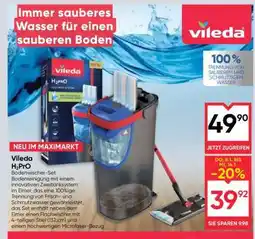 Maximarkt Vileda H₂Pro Angebot