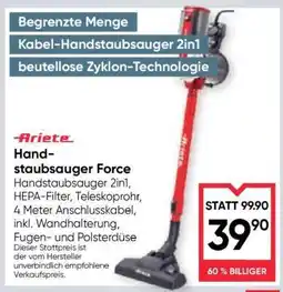 Maximarkt Handstaubsauger Force Angebot