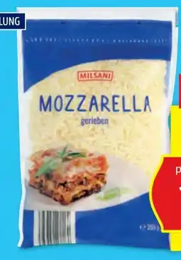 Hofer Milsani Mozzarella Angebot