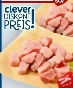 Billa Clever Schweine Gulaschfleisch Angebot