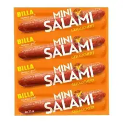 Billa Billa immer gut Mini Salami Angebot