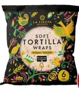 Interspar La Fiesta Mexico Soft Tortilla Wraps Weizen Angebot