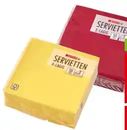 Interspar Spar Servietten Angebot