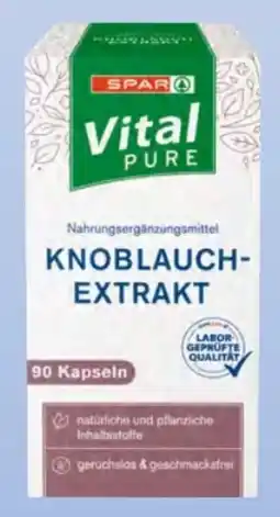 Interspar Spar Vital Pure Knoblauch-Extrakt Angebot