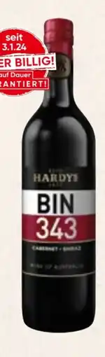 Spar Weingut Hardys BIN 343 Cabernet Shiraz Angebot