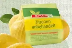 Spar Zitronen Angebot