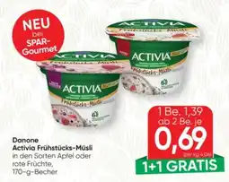 SPAR Gourmet Danone Activia Frühstücks-Müsli Angebot
