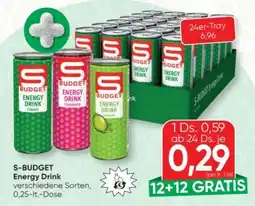 SPAR Gourmet S Budget Energy Drink Angebot