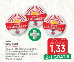SPAR Gourmet Schärdinger Sirius Camembert Angebot