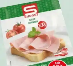 Spar S Budget Toastschinken Angebot
