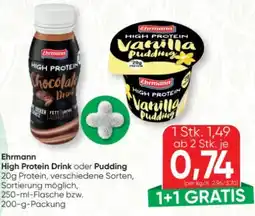 SPAR Gourmet Ehrmann High Protein Drink Angebot