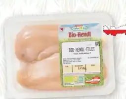 SPAR Gourmet Spar Natur pur Bio-Hendlfilet Angebot
