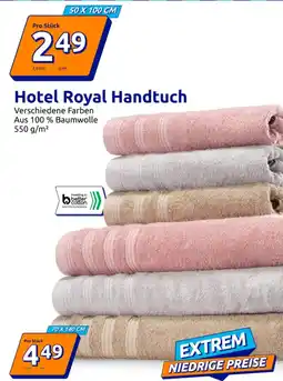 Action Hotel Royal Handtuch Angebot